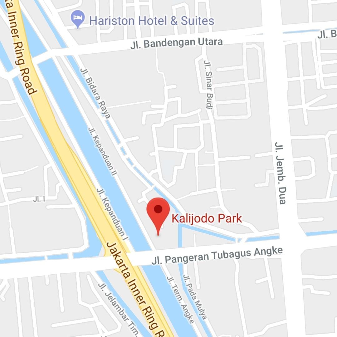 ਨਕਸ਼ਾ ਦੇ kalijodo Jakarta