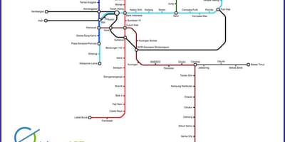 ਜਕਾਰਤਾ lrt ਨਕਸ਼ਾ